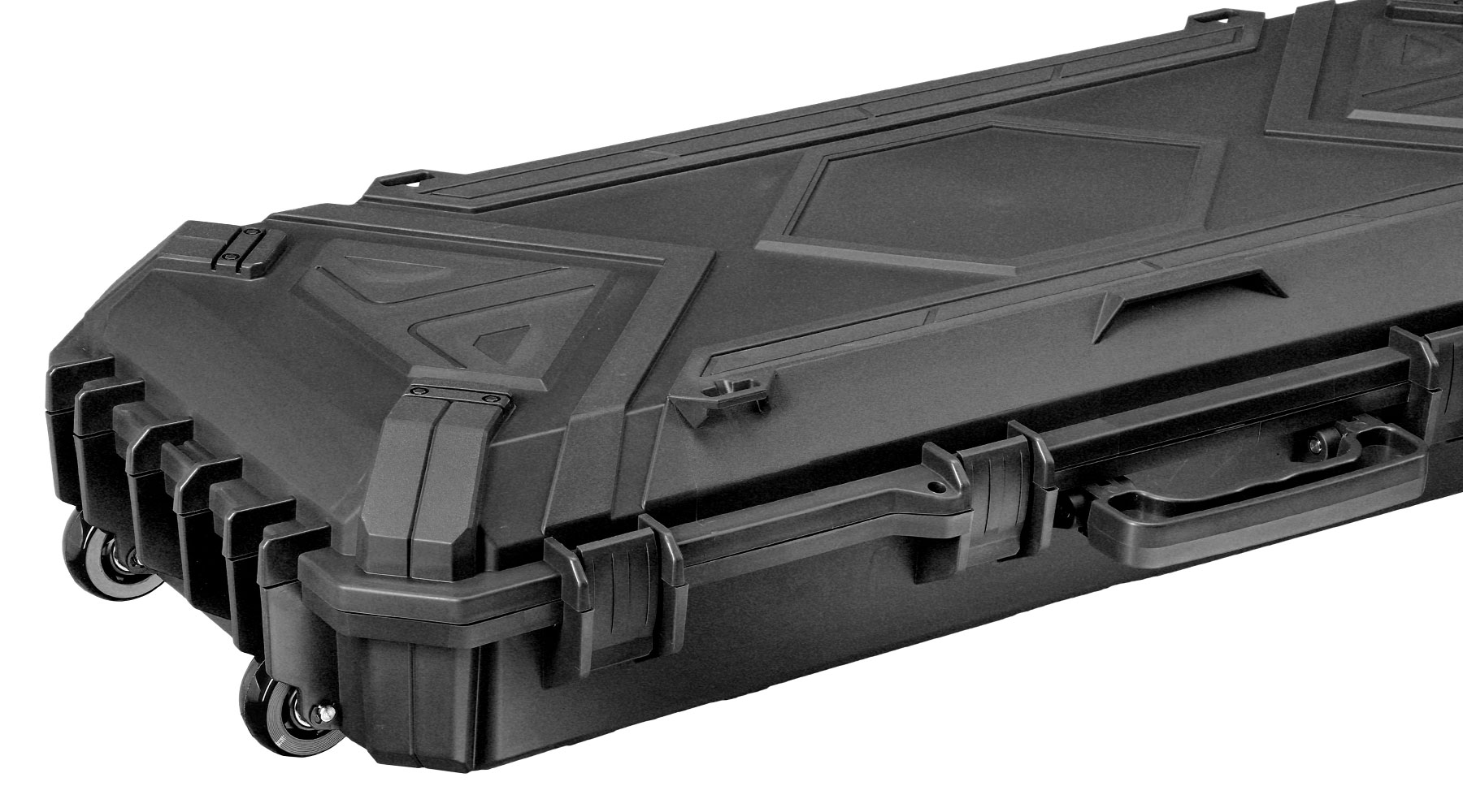 SRC Rainproof Hard Case Waffenkoffer / Trolley 97 x 40 x 16 cm Waben-Schaumstoff schwarz Bild 10