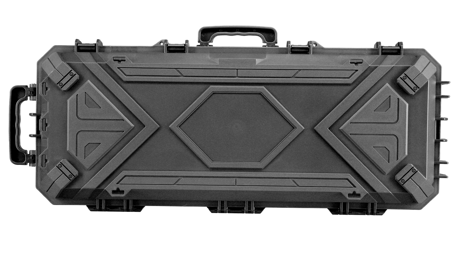 SRC Rainproof Hard Case Waffenkoffer / Trolley 97 x 40 x 16 cm Waben-Schaumstoff schwarz Bild 2