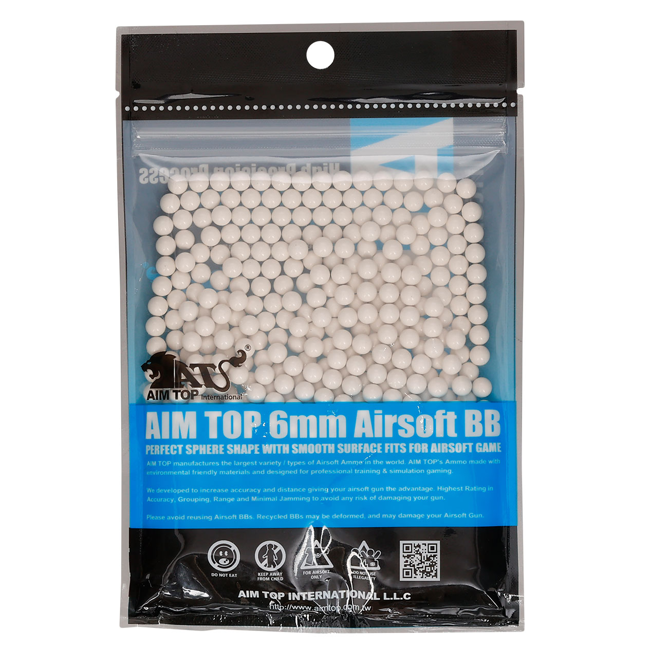 AIM Top High Precision BIO 0.30g 500er Beutel hellgrau Bild 1