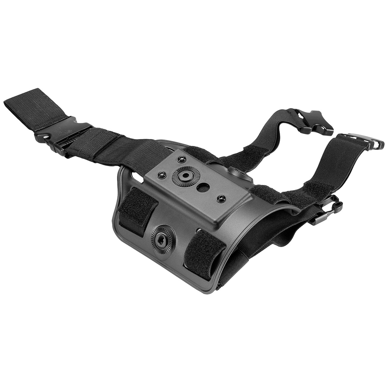 Nuprol Perfect Fit Holster Drop Leg Plate / Beinplattform schwarz Bild 2