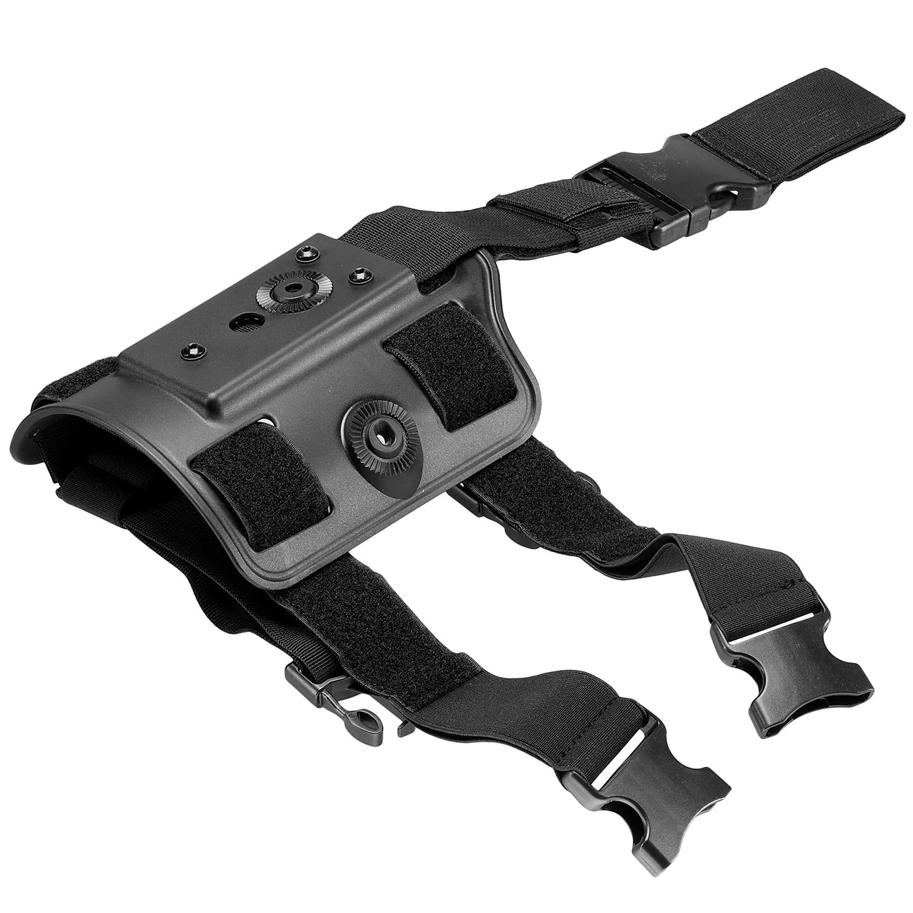 Nuprol Perfect Fit Holster Drop Leg Plate / Beinplattform schwarz Bild 3