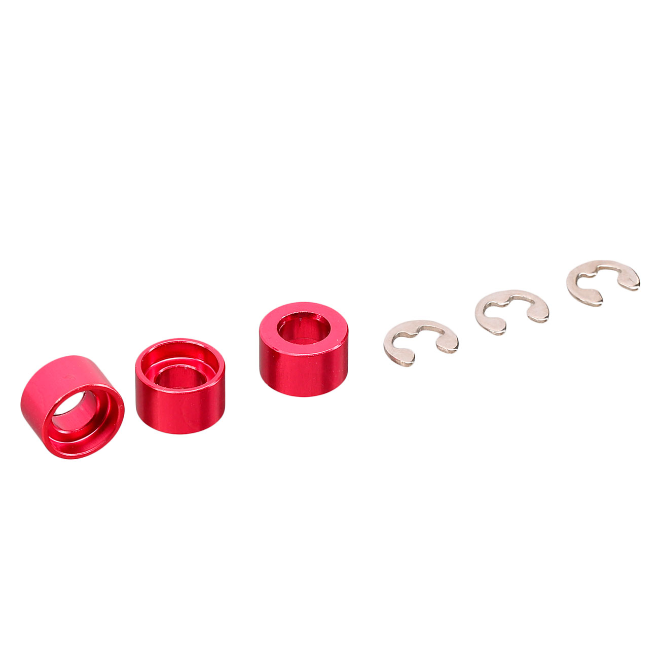 Poseidon PI-002 Turbo Valve CNC Aluminium Shim Set rot f. TM / WE GBB Magazin Aulassventile - 3 Stck