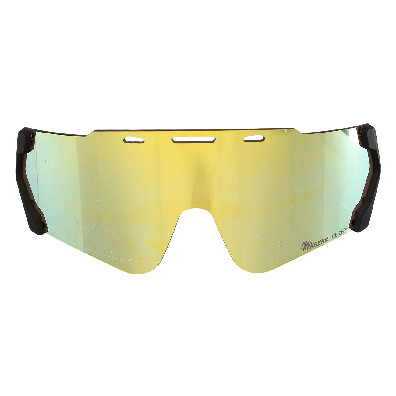 TRGear Wechselglas fr Tactical Shooting Goggle Schiebrille Glasfarbe gold-verspiegelt
