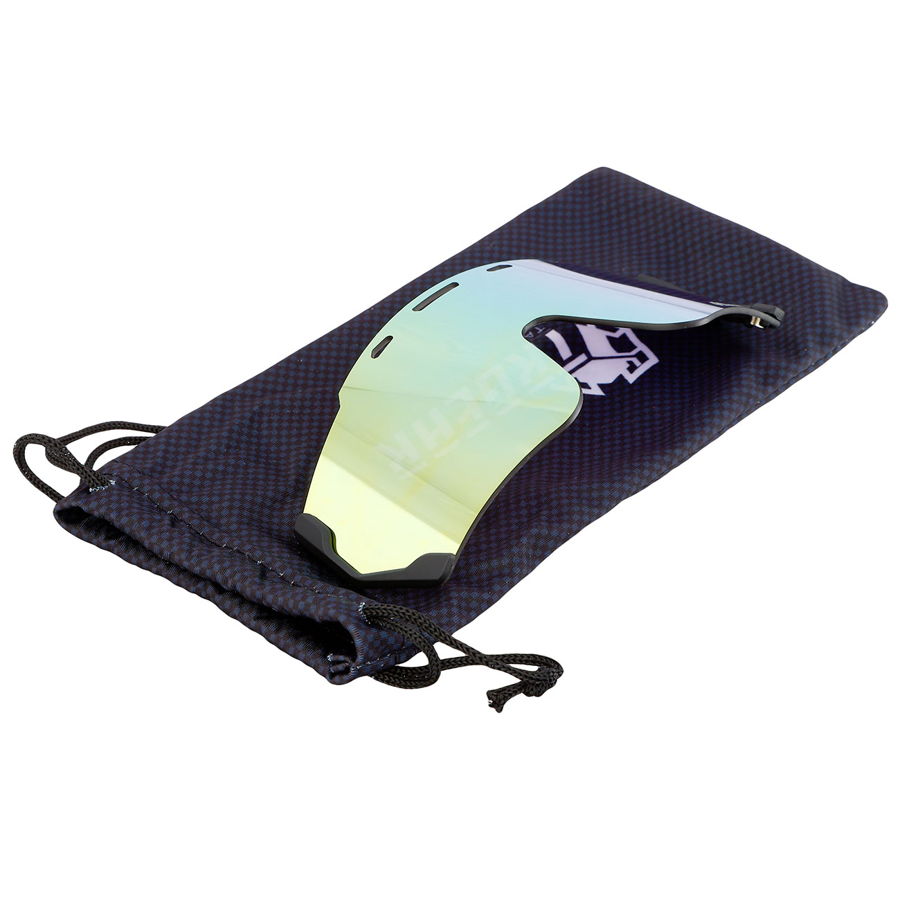 TRGear Wechselglas fr Tactical Shooting Goggle Schiebrille Glasfarbe gold-verspiegelt Bild 1
