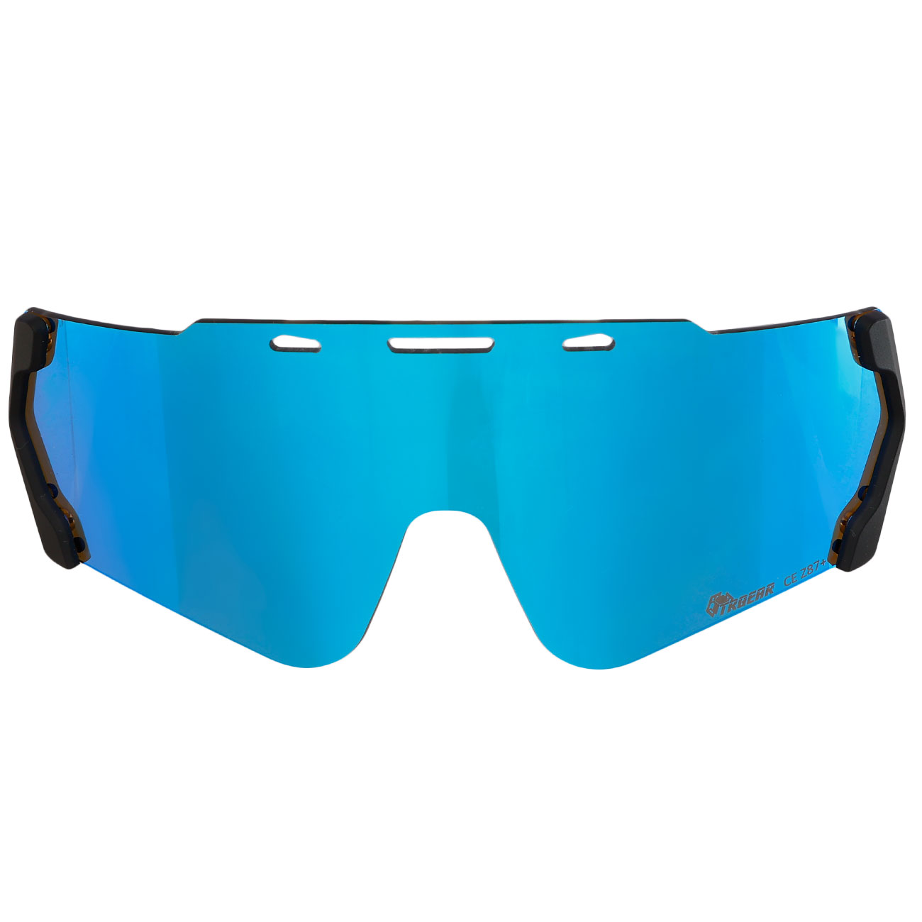 TRGear Wechselglas fr Tactical Shooting Goggle Schiebrille Glasfarbe blau-verspiegelt
