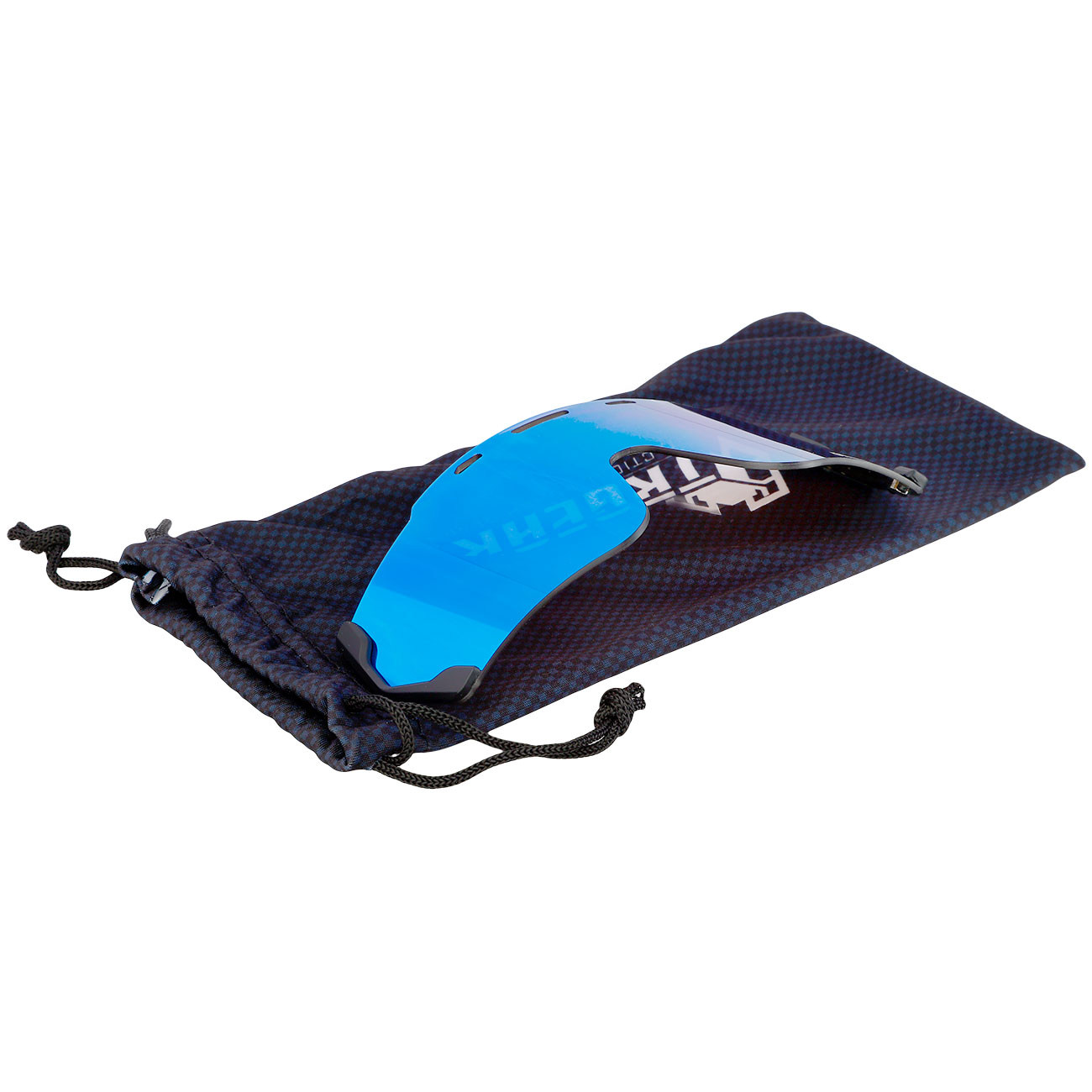 TRGear Wechselglas fr Tactical Shooting Goggle Schiebrille Glasfarbe blau-verspiegelt Bild 1