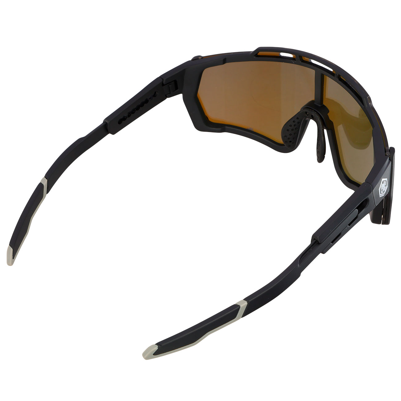 TRGear Tactical Shooting Goggle Schiebrille Komplettset mit Etui schwarz - Glasfarbe blau Bild 6
