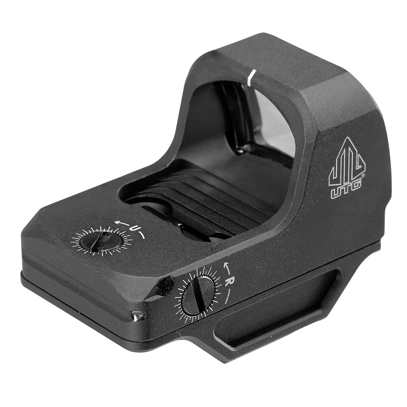 UTG OP3 Reflex Micro Dot Green 4 MOA Single-Dot LPZ inkl. Adaptive Base schwarz Bild 2