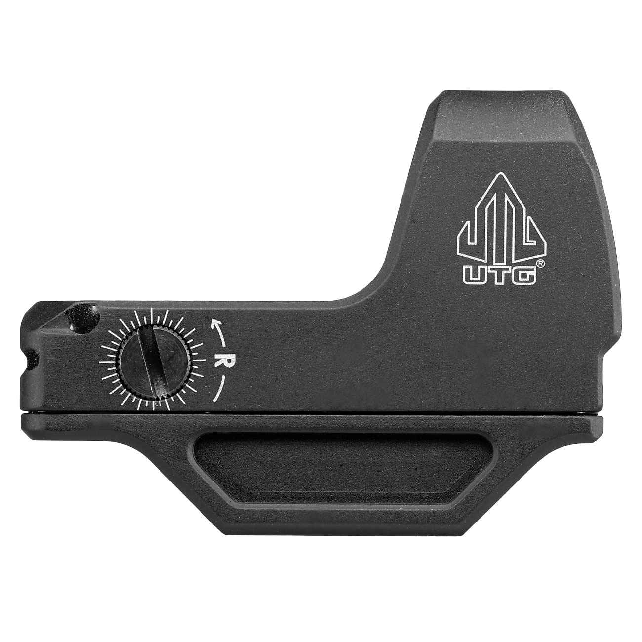 UTG OP3 Reflex Micro Dot Green 4 MOA Single-Dot LPZ inkl. Adaptive Base schwarz Bild 5