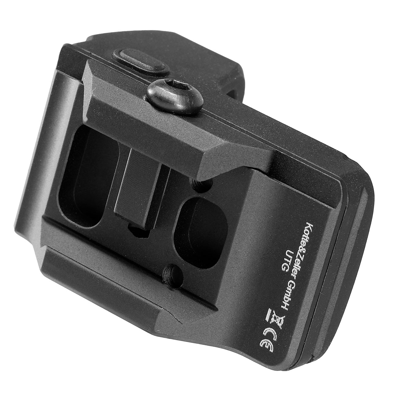 UTG OP3 Reflex Micro Dot Green 4 MOA Single-Dot LPZ inkl. Adaptive Base schwarz Bild 8