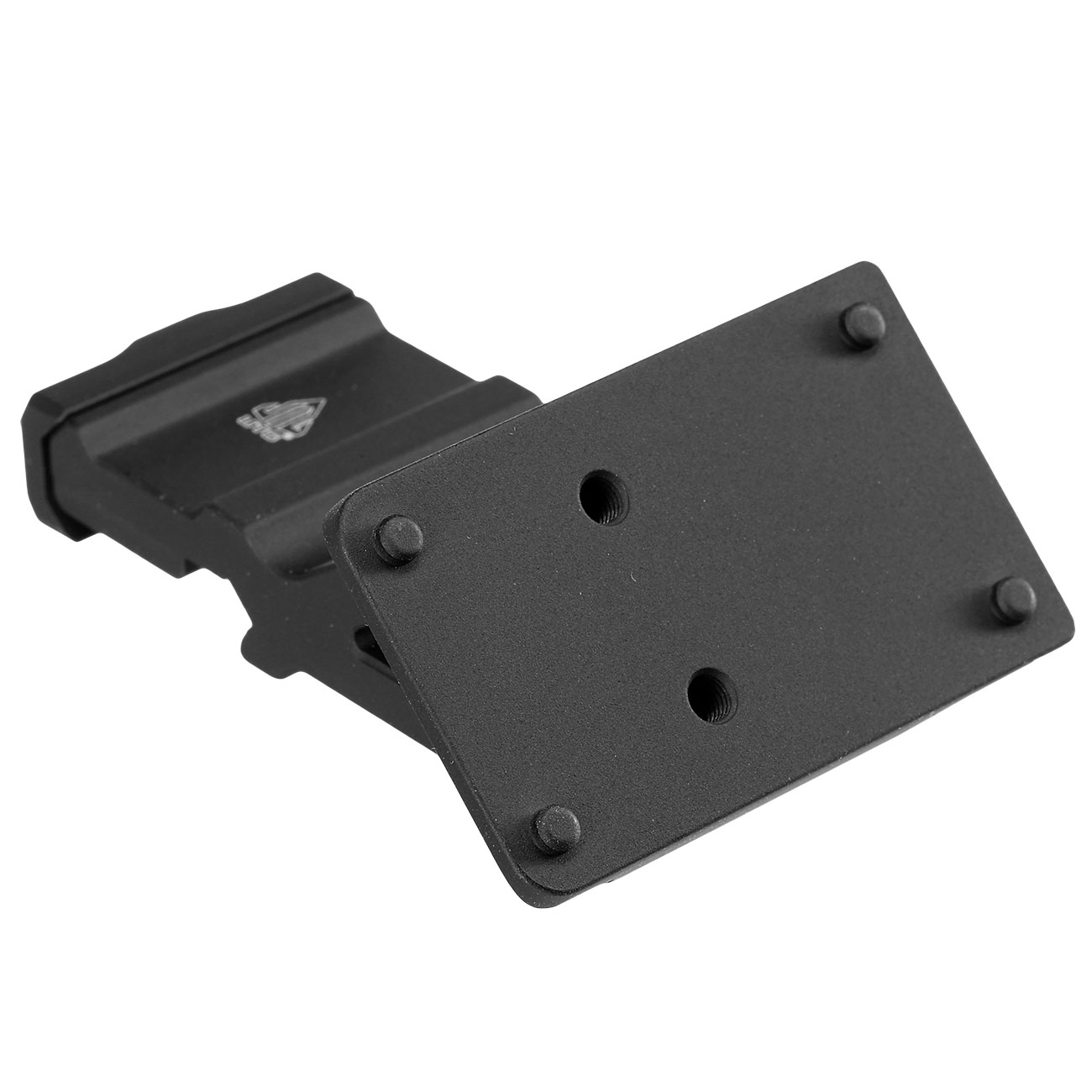UTG Super Slim RDM20-Zielgert Halterung - 45 Grad Angle Halterung f. 20 - 22mm Schienen schwarz Bild 1