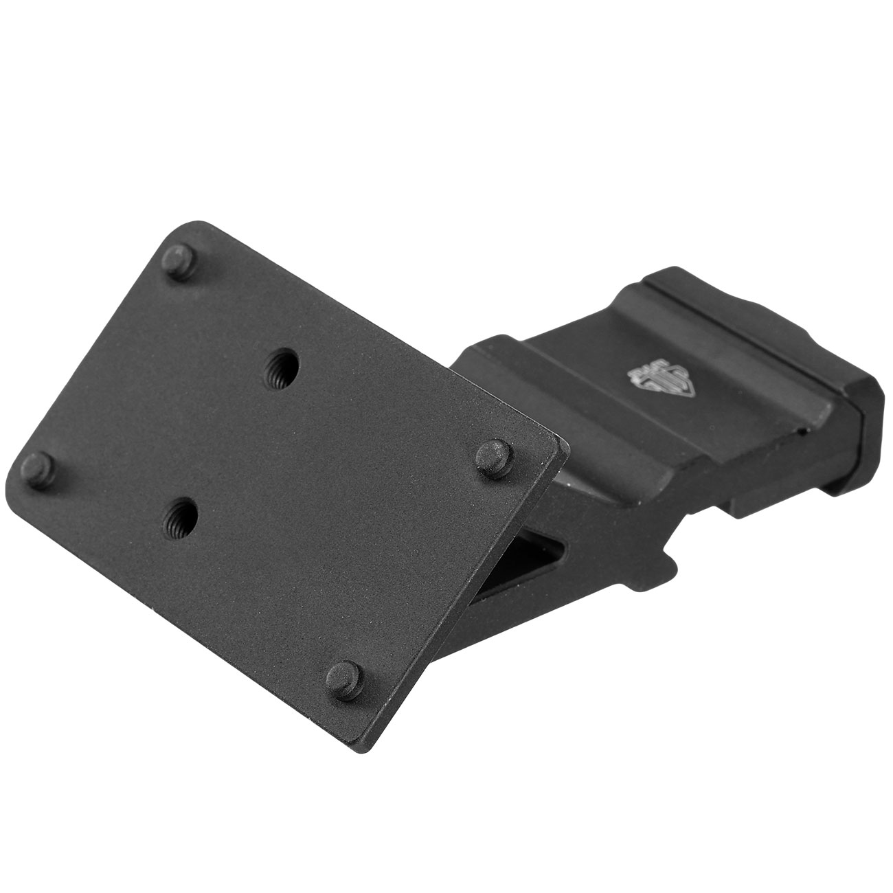 UTG Super Slim RDM20-Zielgert Halterung - 45 Grad Angle Halterung f. 20 - 22mm Schienen schwarz Bild 4