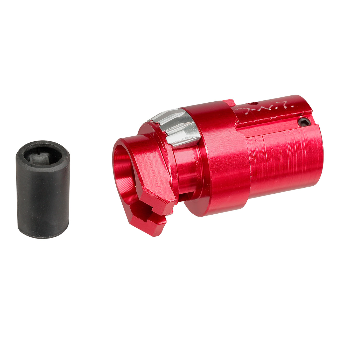 TNT Airsoft CNC Aluminium Hop-Up Chamber rot f. WE  PDW / SCAR / M1A1 / AK / SVD GBB Gewehre