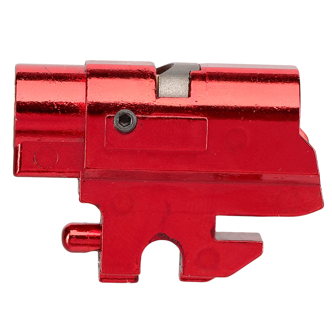 TNT Airsoft The One CNC Aluminium TDC-Style Hop-Up Chamber f. TM / WE / KJW Hi-Capa / M1911 GBB rot Bild 3