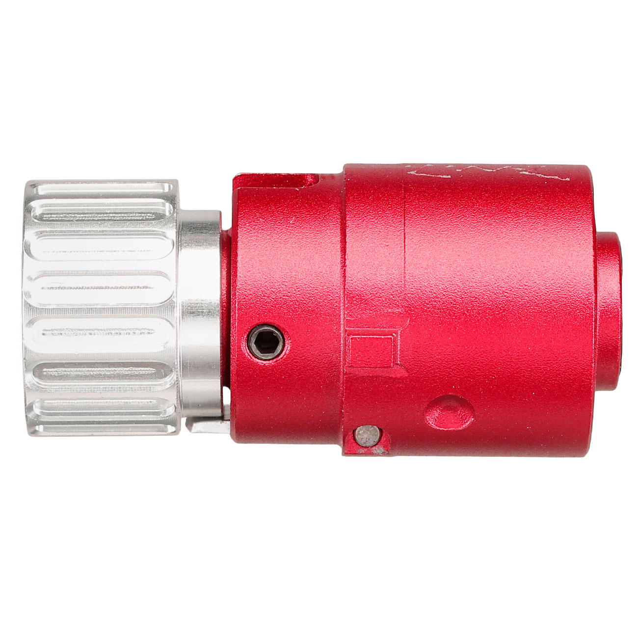 TNT Airsoft CNC Aluminium Hop-Up Chamber rot f. GHK M4 GBB Gewehre - Type A Ausfhrung Bild 6