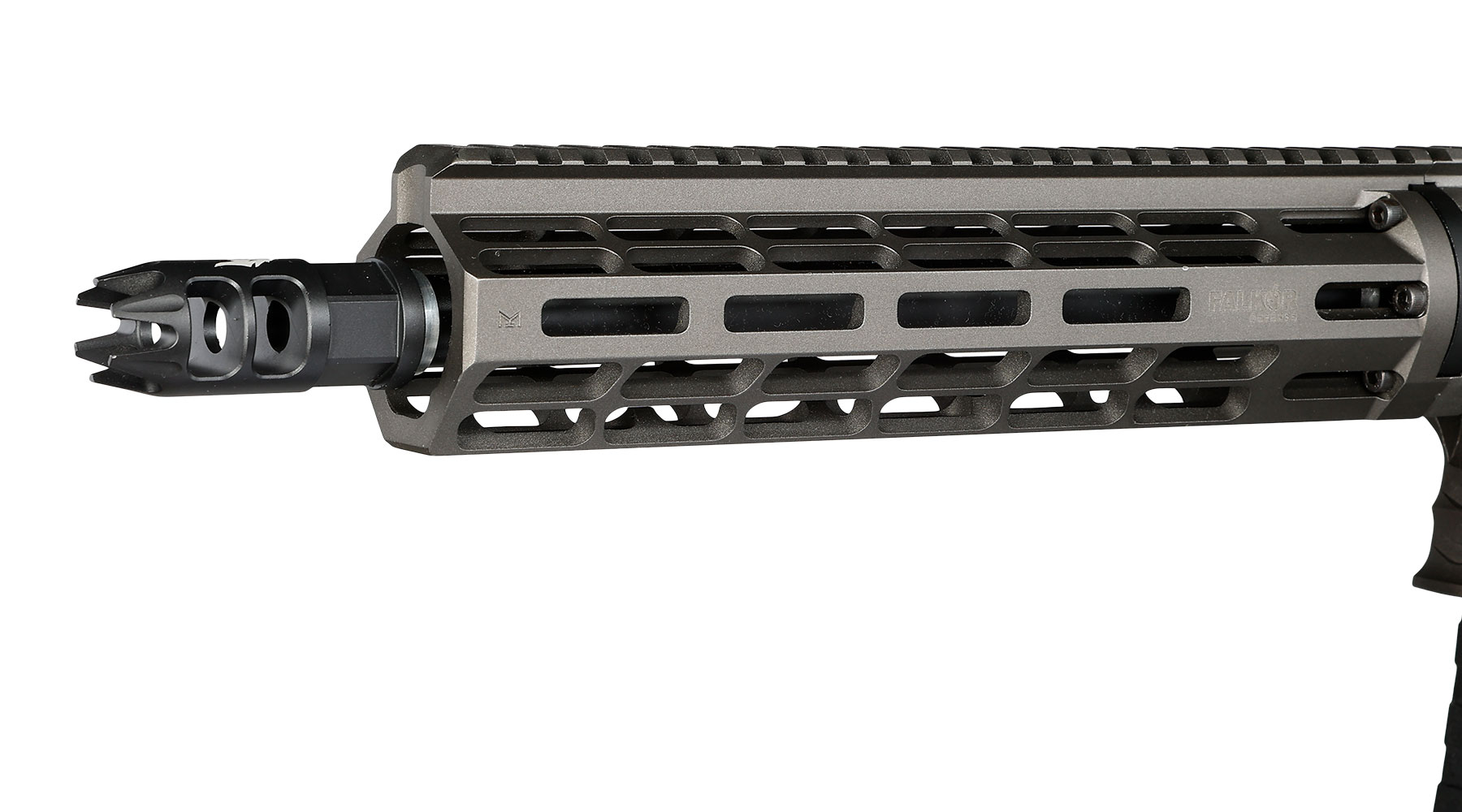 APS / EMG Falkor Defense Blitz Compact 2.0 RS-3 eSilver Edge SDU-MosFet Vollmetall S-AEG 6mm grau Bild 6