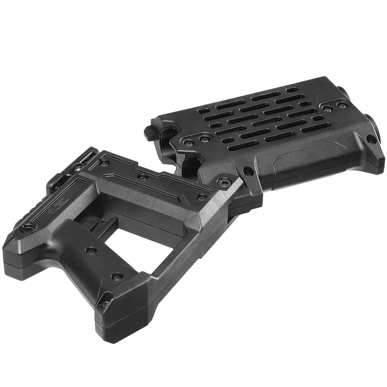 Alpha Parts AS-40 40mm Double Barrel Airsoft Pistolen Grenade-Launcher schwarz Bild 6