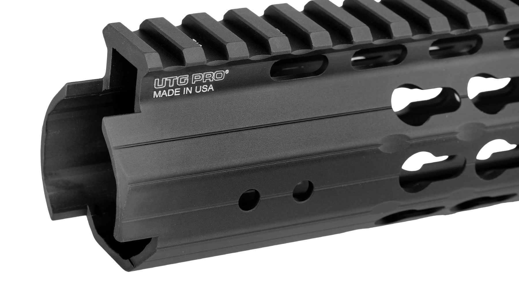 UTG Pro 10 Zoll KeyMod Aluminium Universal Super Slim Handguard f. AR-15 Sturmgewehre schwarz Bild 8