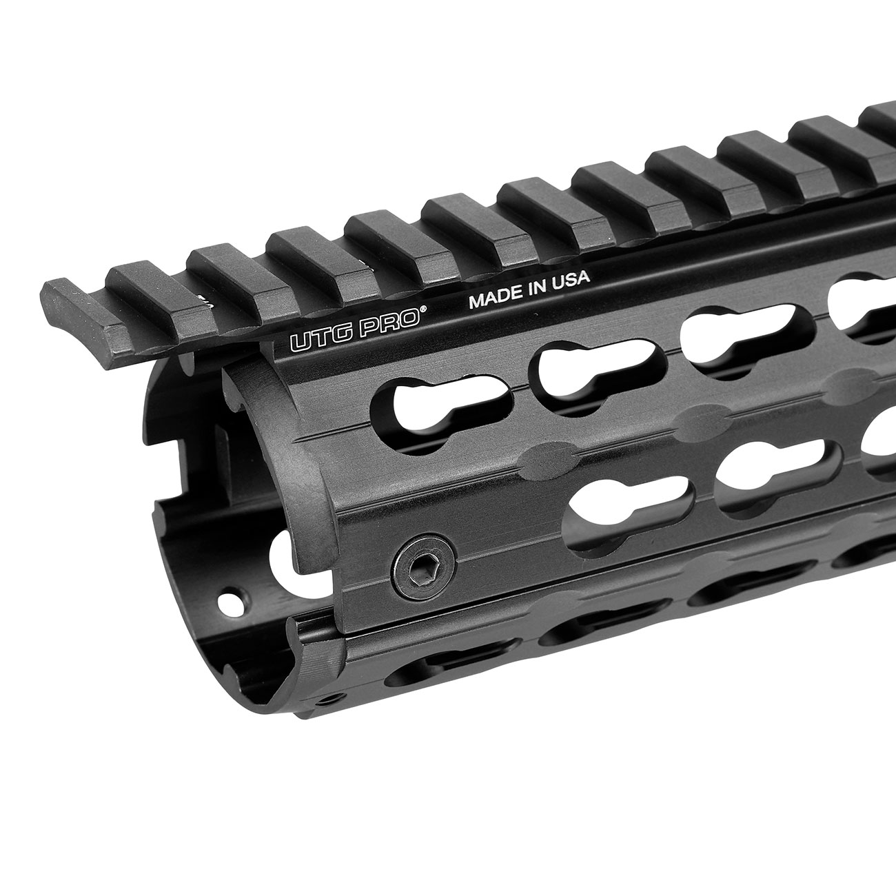 UTG Pro 15 Zoll KeyMod Aluminium Drop-In Super Slim Handguard f. AR-15 Sturmgewehre schwarz Bild 8