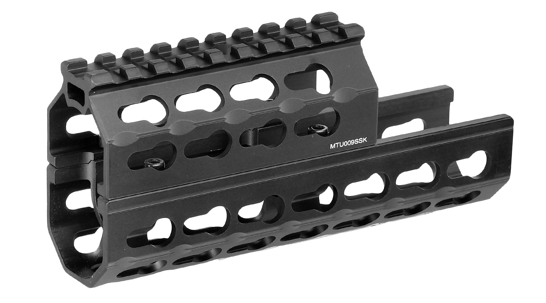 UTG Pro 6 Zoll KeyMod Aluminium Universal Super Slim Handguard f. AK47 Sturmgewehre schwarz Bild 1