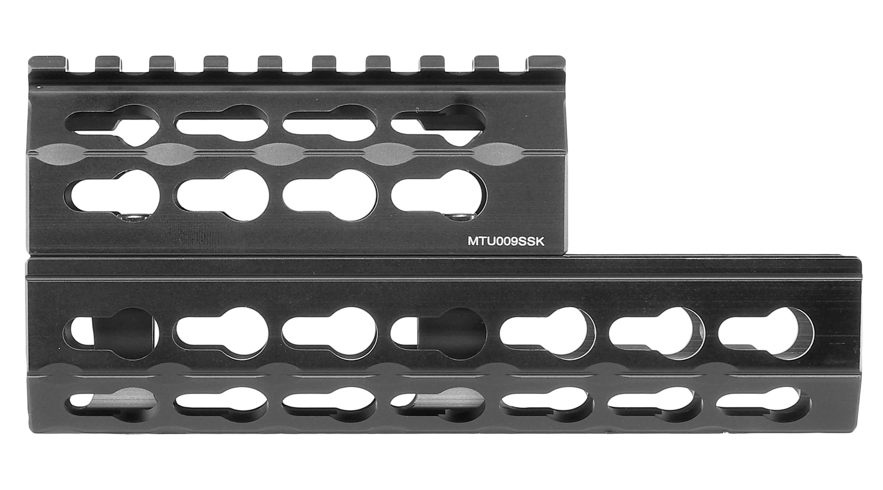 UTG Pro 6 Zoll KeyMod Aluminium Universal Super Slim Handguard f. AK47 Sturmgewehre schwarz Bild 5
