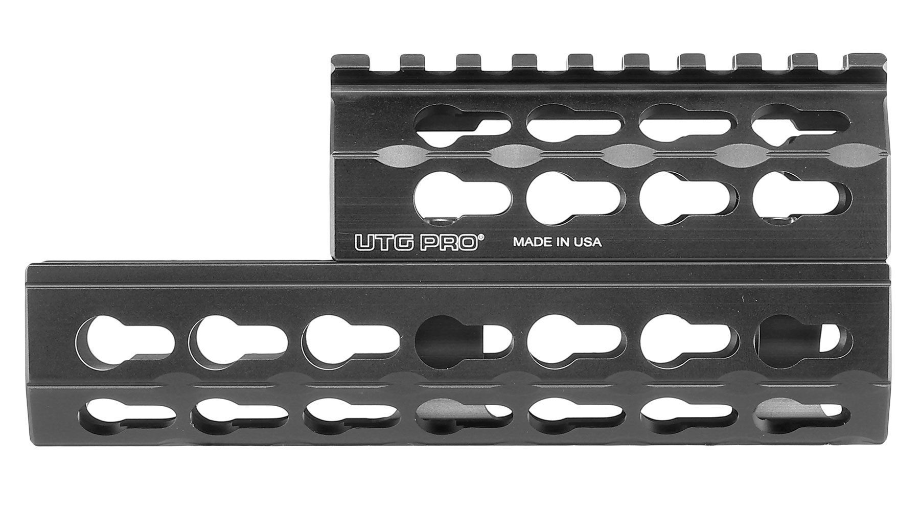 UTG Pro 6 Zoll KeyMod Aluminium Universal Super Slim Handguard f. AK47 Sturmgewehre schwarz Bild 6