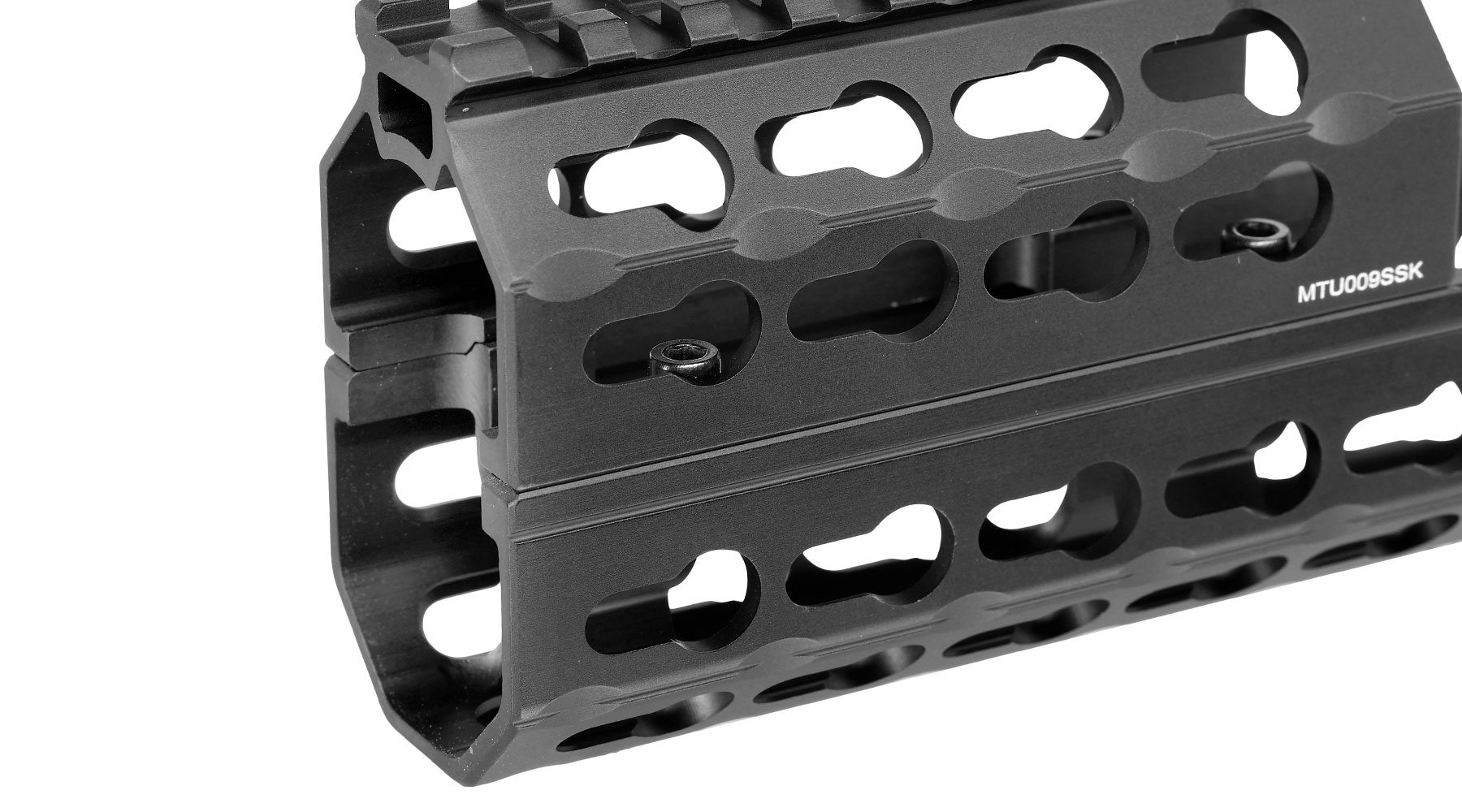 UTG Pro 6 Zoll KeyMod Aluminium Universal Super Slim Handguard f. AK47 Sturmgewehre schwarz Bild 7