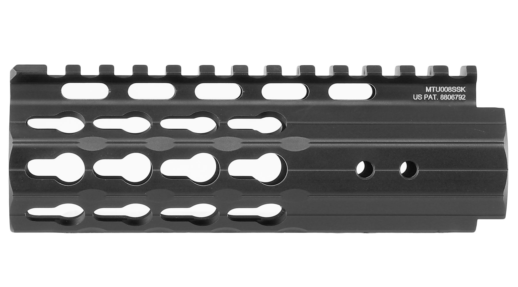 UTG Pro 5,5 Zoll KeyMod Aluminium Universal Super Slim Handguard f. AR-15 Sturmgewehre schwarz Bild 5