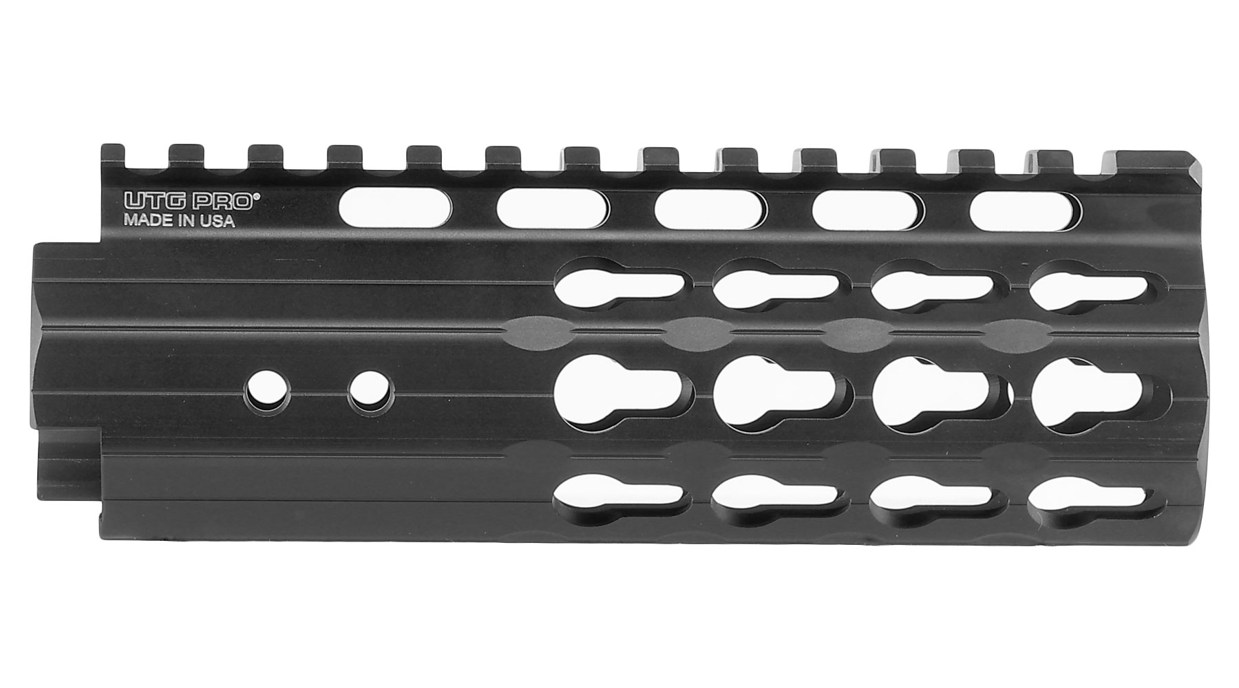 UTG Pro 5,5 Zoll KeyMod Aluminium Universal Super Slim Handguard f. AR-15 Sturmgewehre schwarz Bild 6