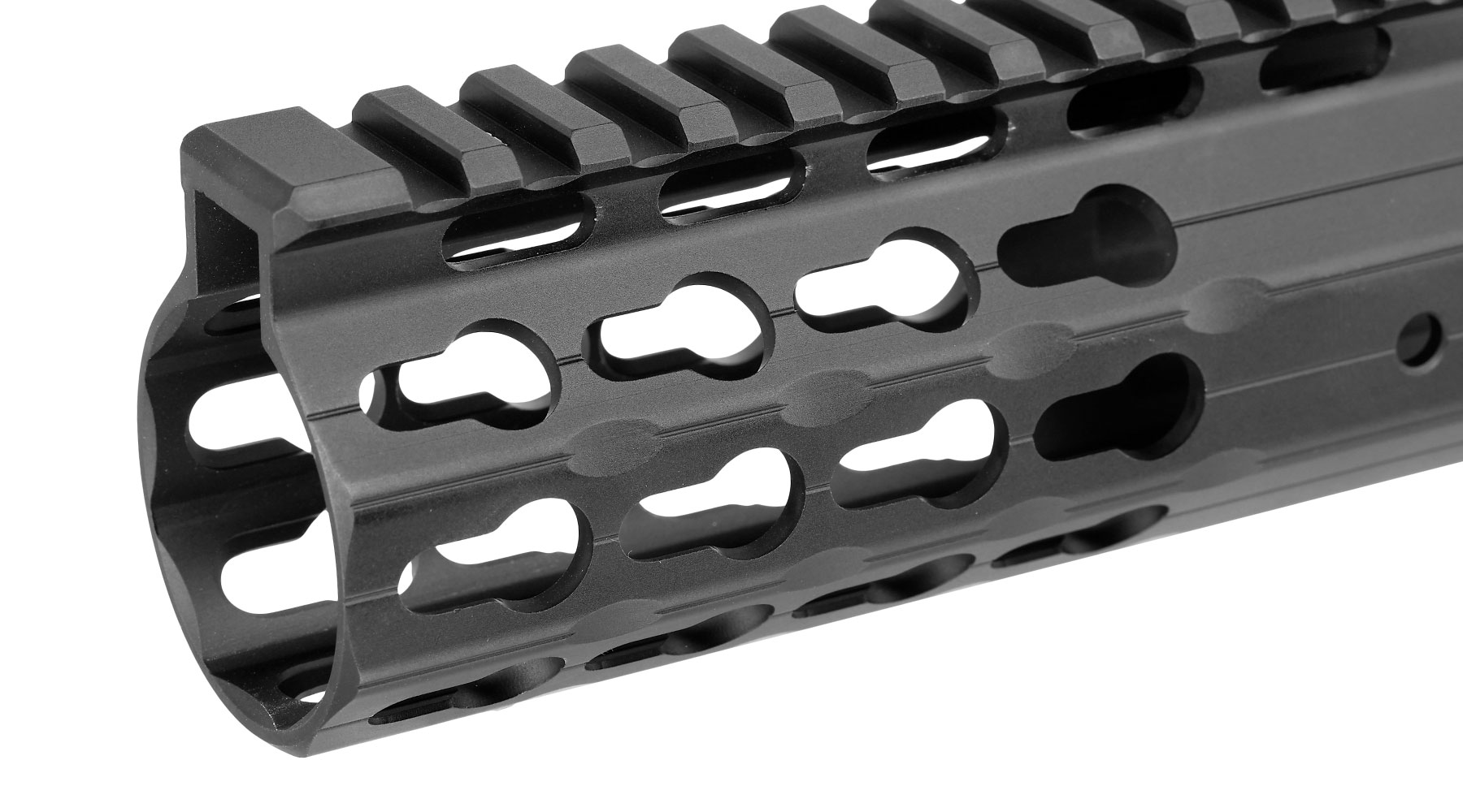 UTG Pro 5,5 Zoll KeyMod Aluminium Universal Super Slim Handguard f. AR-15 Sturmgewehre schwarz Bild 7