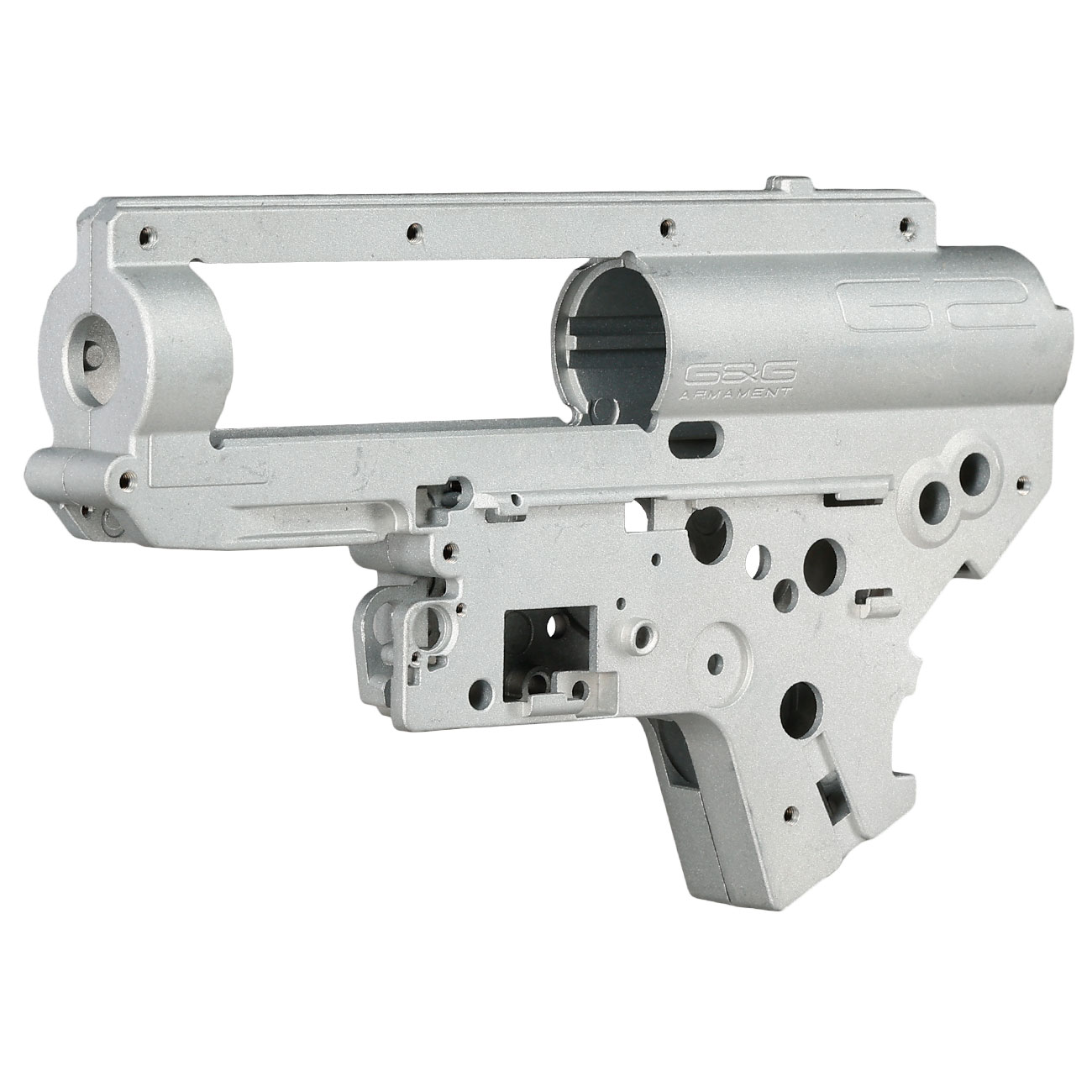 G&G 8mm ETU - Mosfet Gearboxgehuse G2 / V2 grau - nur Gehusehlften