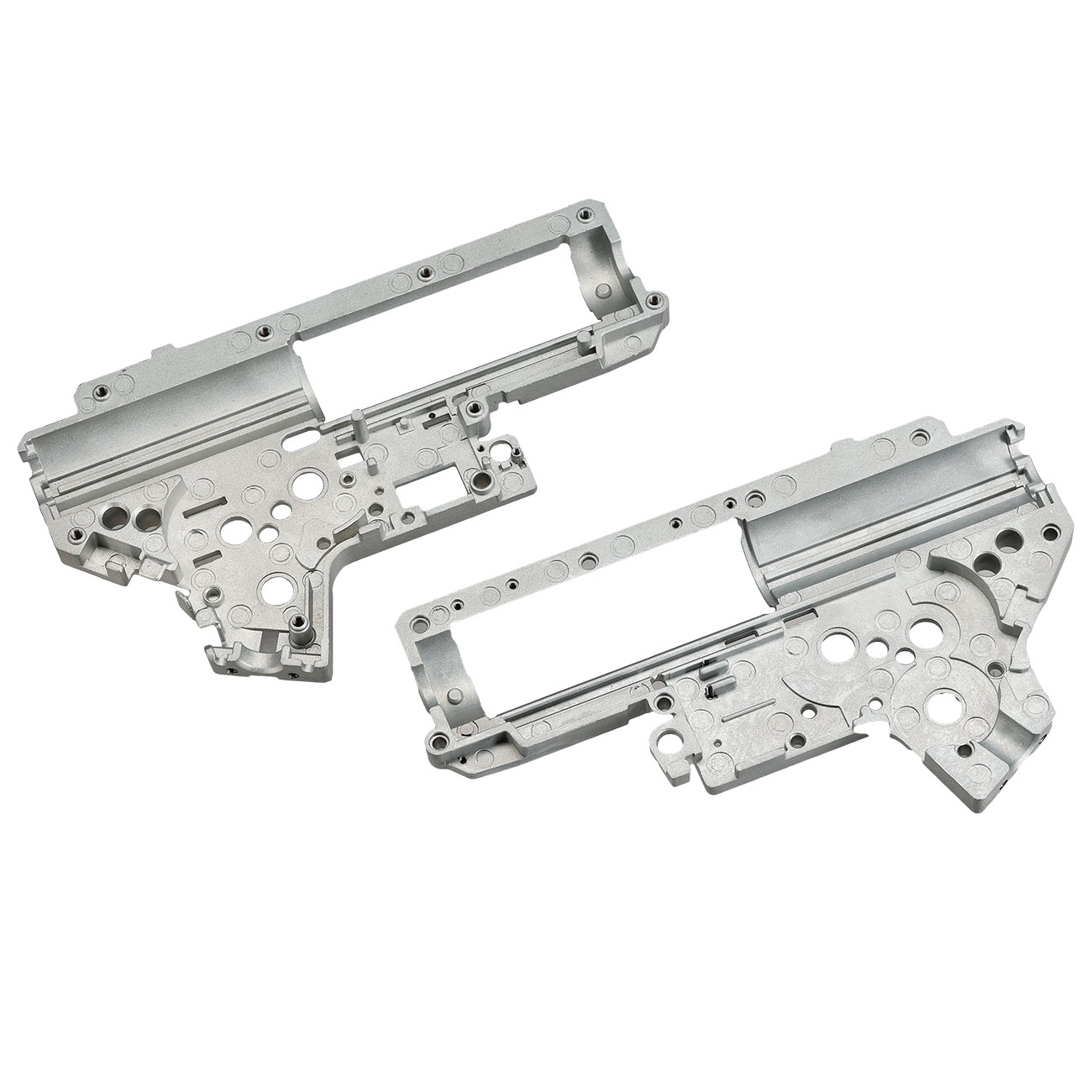 G&G 8mm ETU - Mosfet Gearboxgehuse G2 / V2 grau - nur Gehusehlften Bild 4