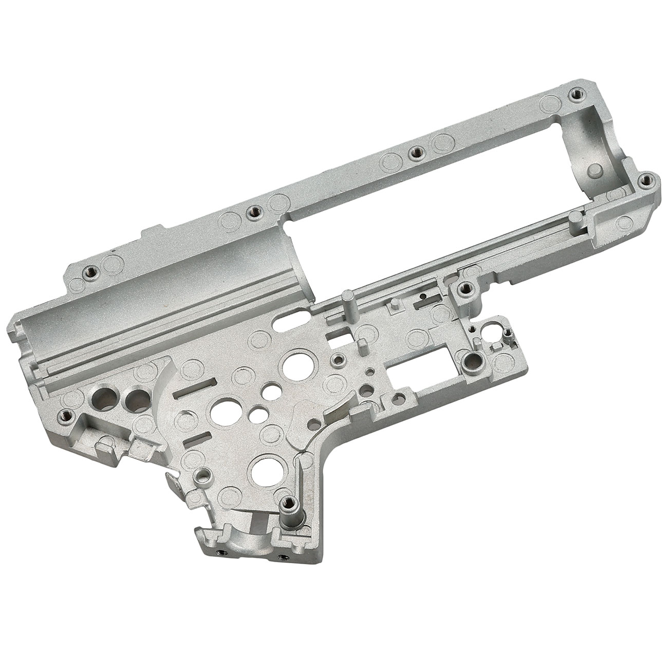 G&G 8mm ETU - Mosfet Gearboxgehuse G2 / V2 grau - nur Gehusehlften Bild 5