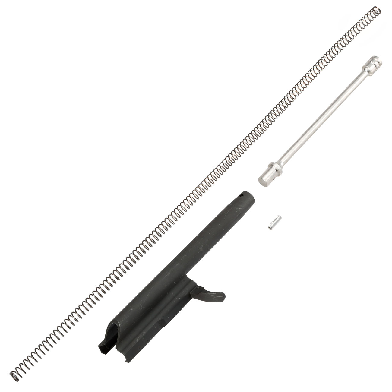Dragon Workshop Stahl Bolt Carrier Upgrade Set schwarz f. Tokyo Marui AKM GBB Gewehre - Type A