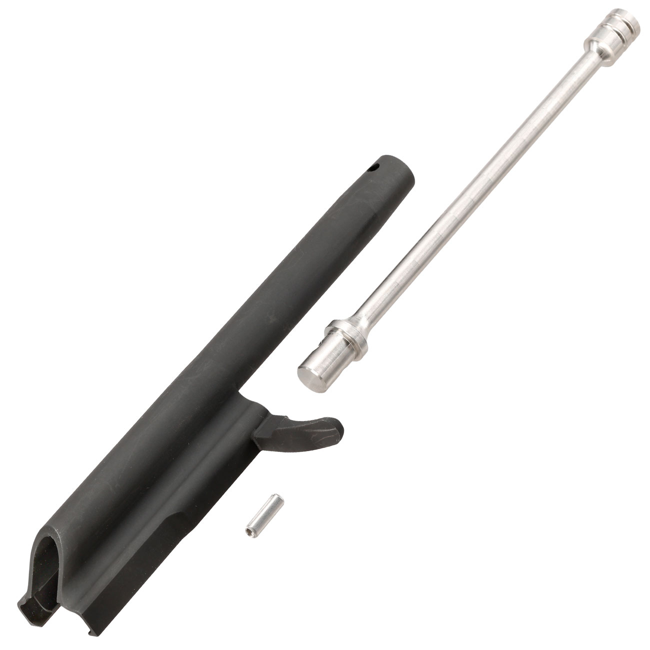 Dragon Workshop Stahl Bolt Carrier Upgrade Set schwarz f. Tokyo Marui AKM GBB Gewehre - Type A Bild 1