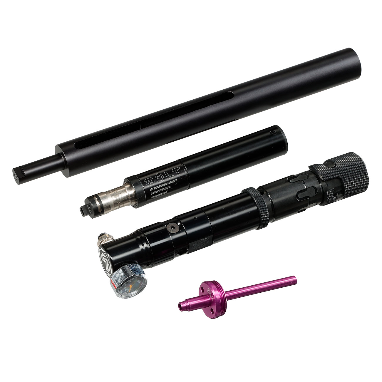 Wolverine Airsoft Bolt Ultimate Sniper Package HPA Conversion Kit f. TM VSR-10 / Echo1 M28 Sniperserie Bild 1