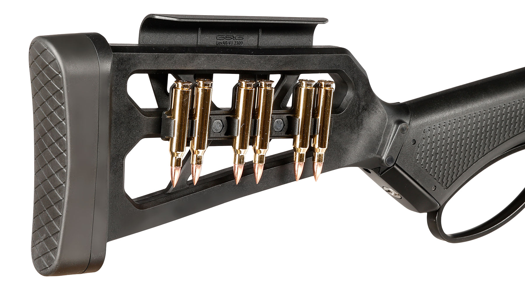 G&G LevAR 15 Zoll Rifle Gas Lever Action Vollmetall 6mm BB schwarz Bild 11