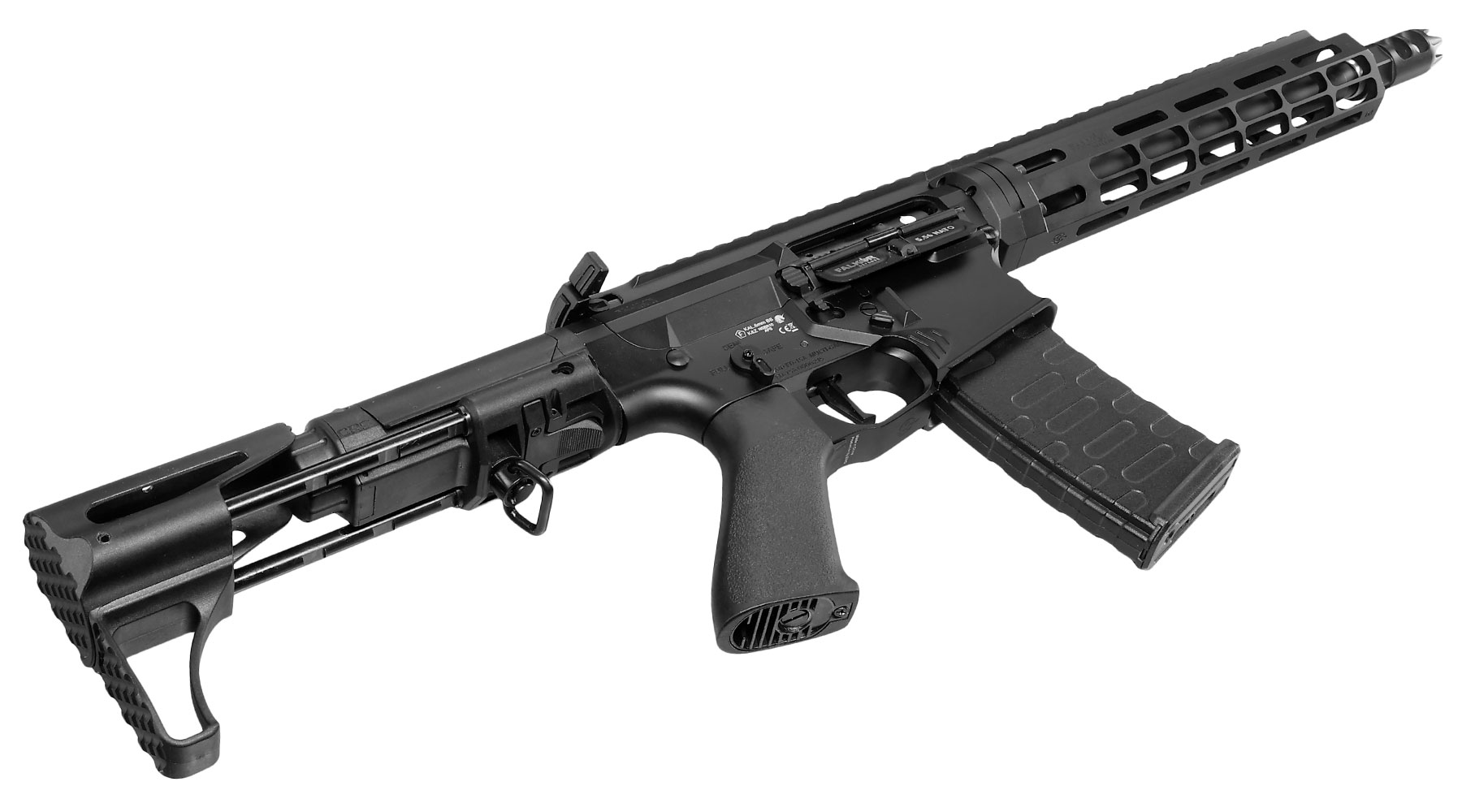 APS / EMG Falkor Defense Blitz Compact CRS eSilver Edge SDU-MosFet Vollmetall S-AEG 6mm schwarz Bild 5