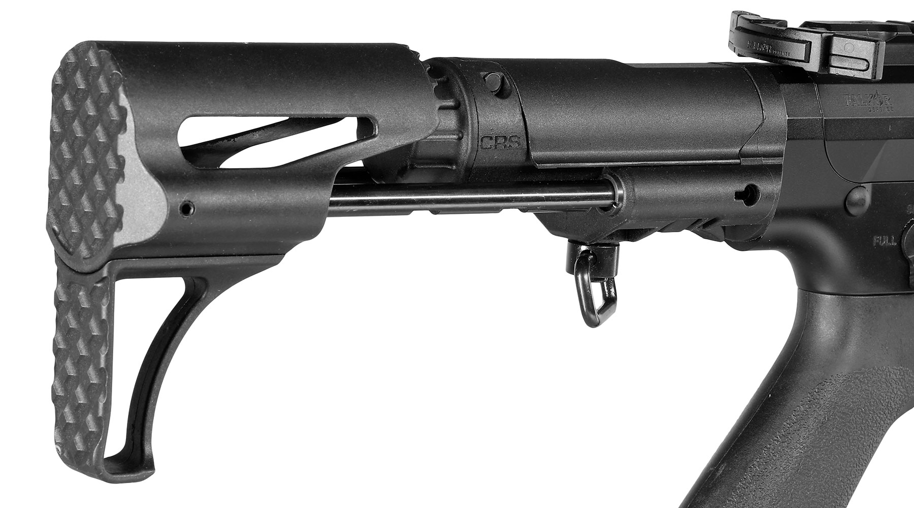 APS / EMG Falkor Defense Blitz Compact CRS eSilver Edge SDU-MosFet Vollmetall S-AEG 6mm schwarz Bild 9