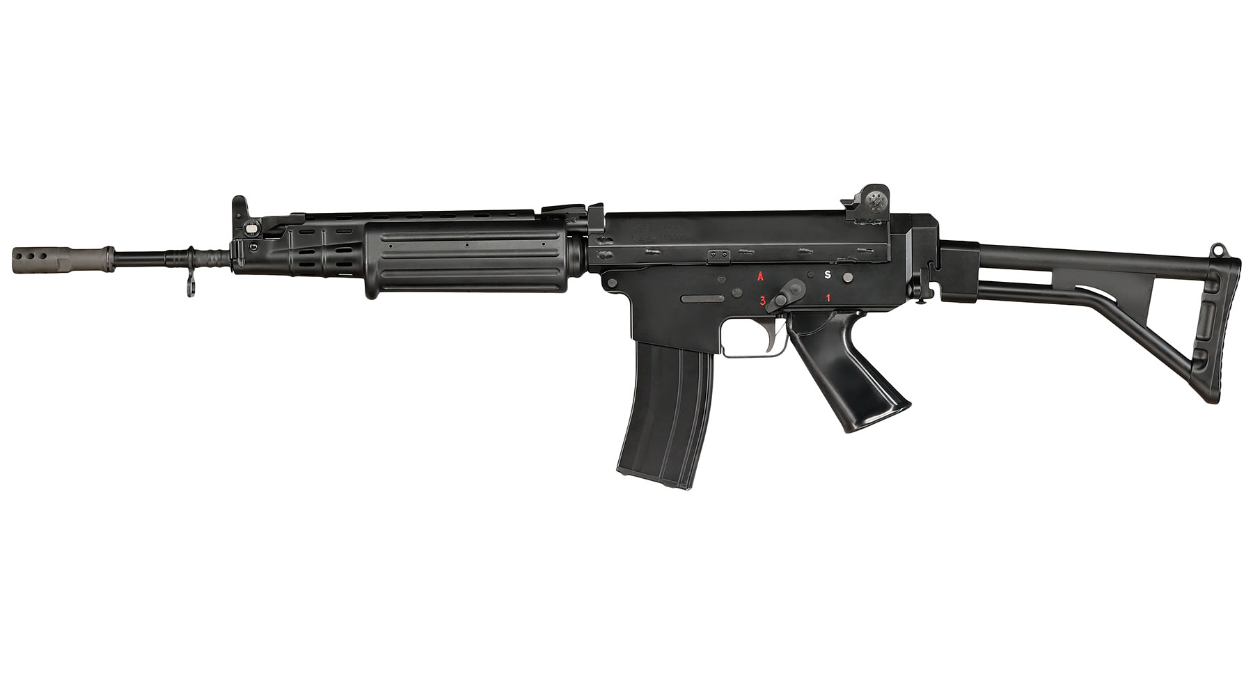 VFC FN Herstal FNC Vollmetall Gas-Blow-Back 6mm BB schwarz Bild 1