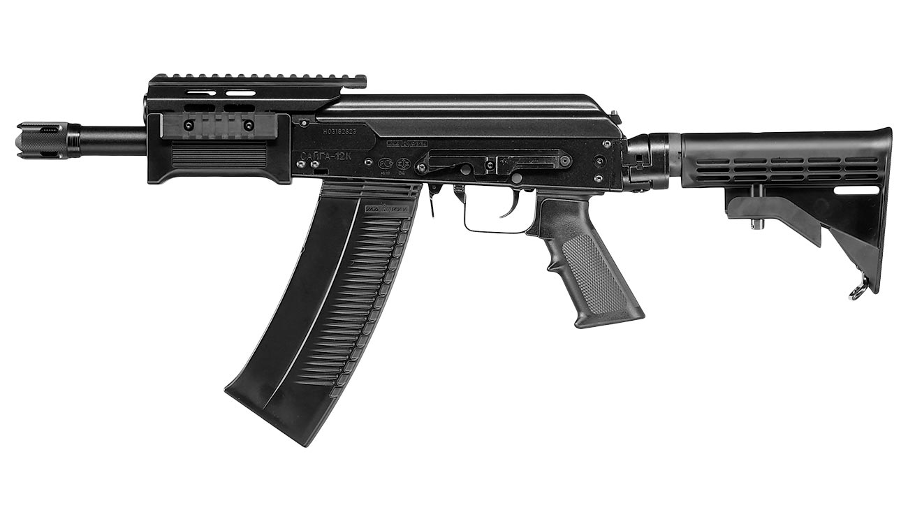 Tokyo Marui Saiga-12 SBS Shotgun Vollmetall Gas-Blow-Back 6mm BB schwarz Bild 1