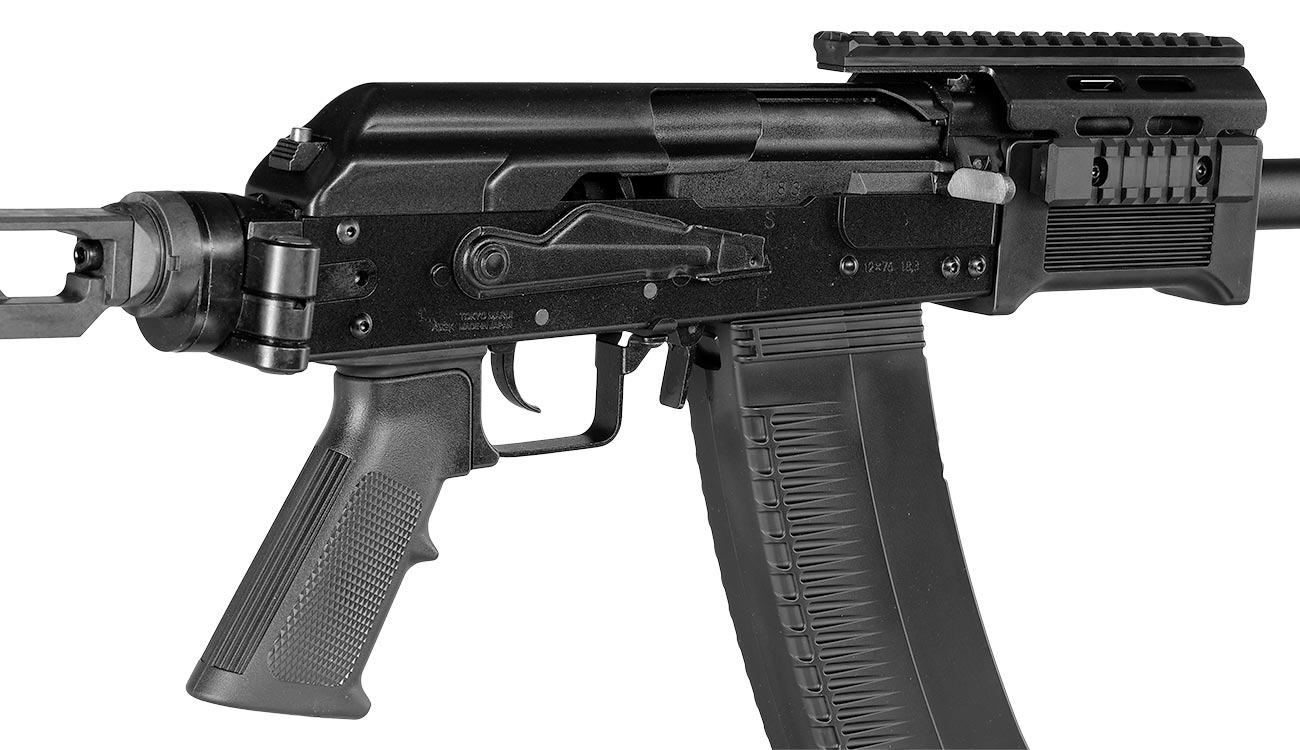 Tokyo Marui Saiga-12 SBS Shotgun Vollmetall Gas-Blow-Back 6mm BB schwarz Bild 9