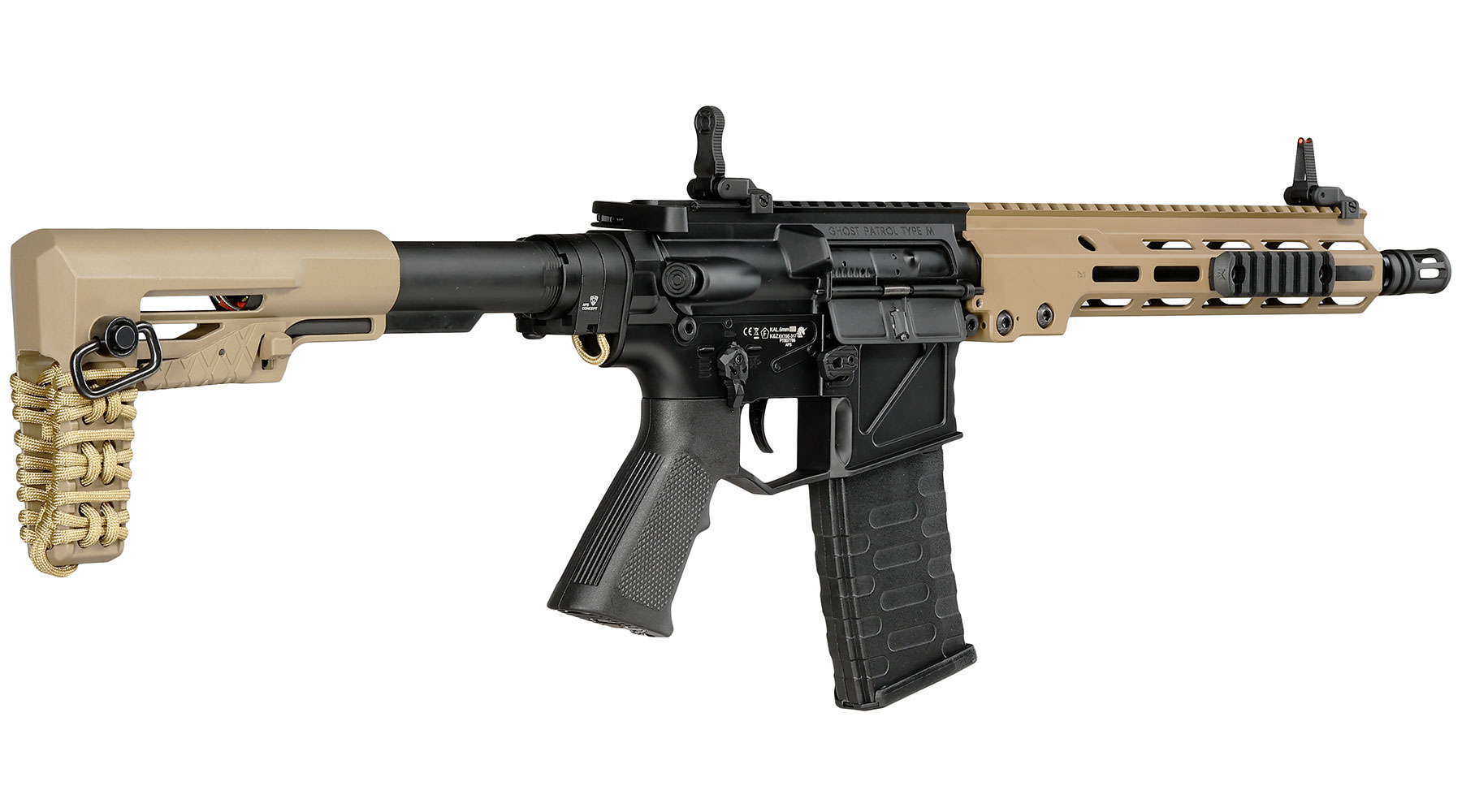 APS Ghost Patrol Type-M Rifle Edge II MosFet Vollmetall S-AEG 6mm BB Dualtone Bild 4