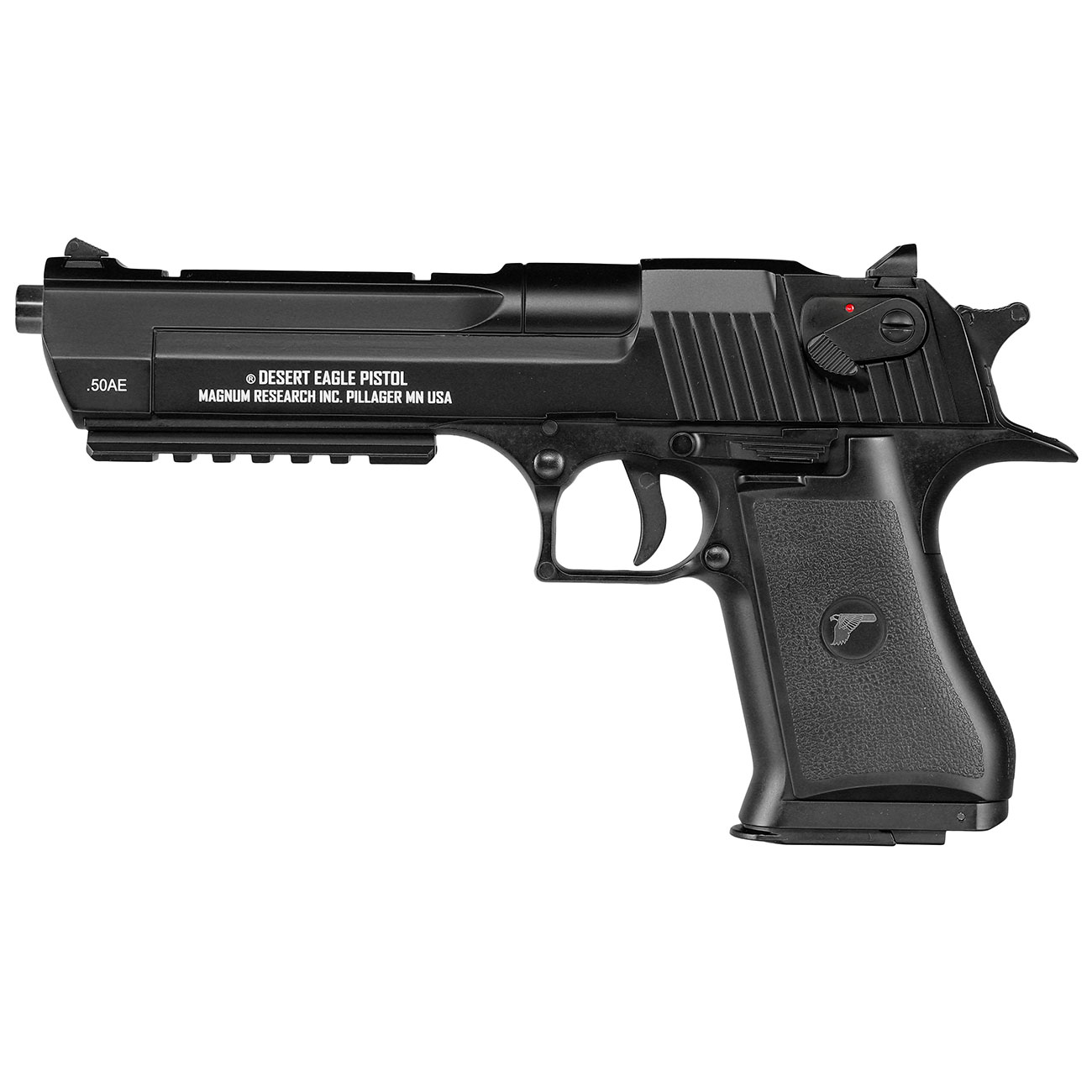 Cybergun Desert Eagle .50AE mit Metallschlitten Komplettset AEP 6mm BB schwarz - MosFet / LiPo Version Bild 1