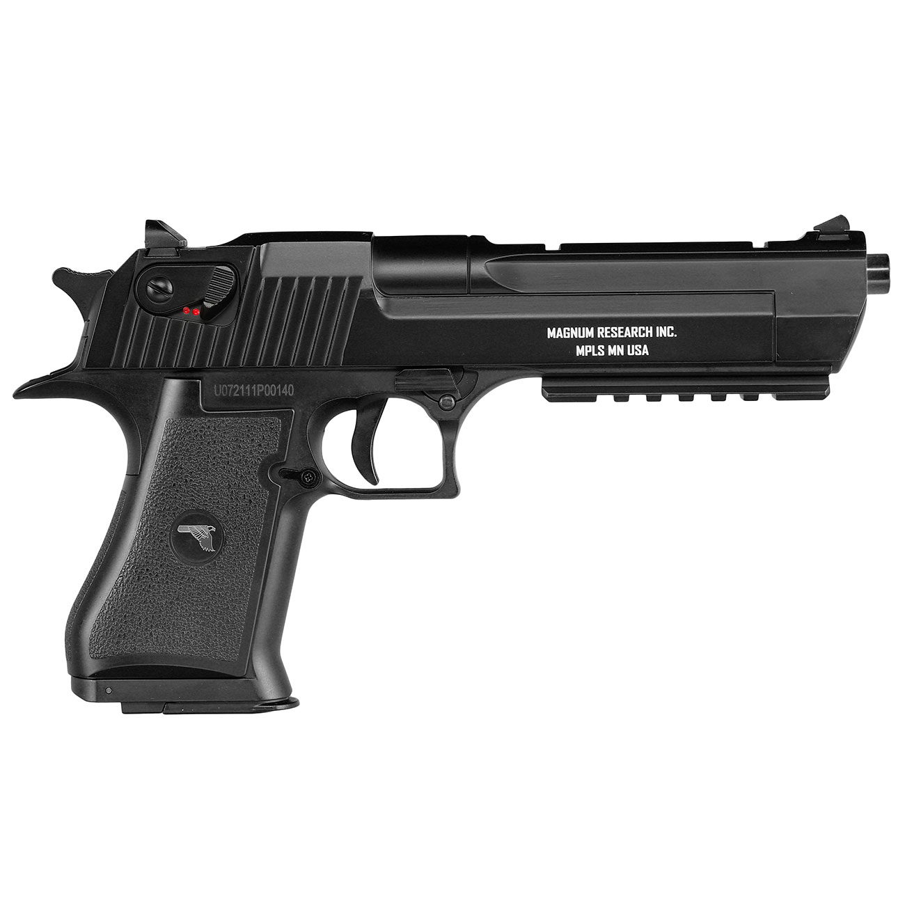 Cybergun Desert Eagle .50AE mit Metallschlitten Komplettset AEP 6mm BB schwarz - MosFet / LiPo Version Bild 2