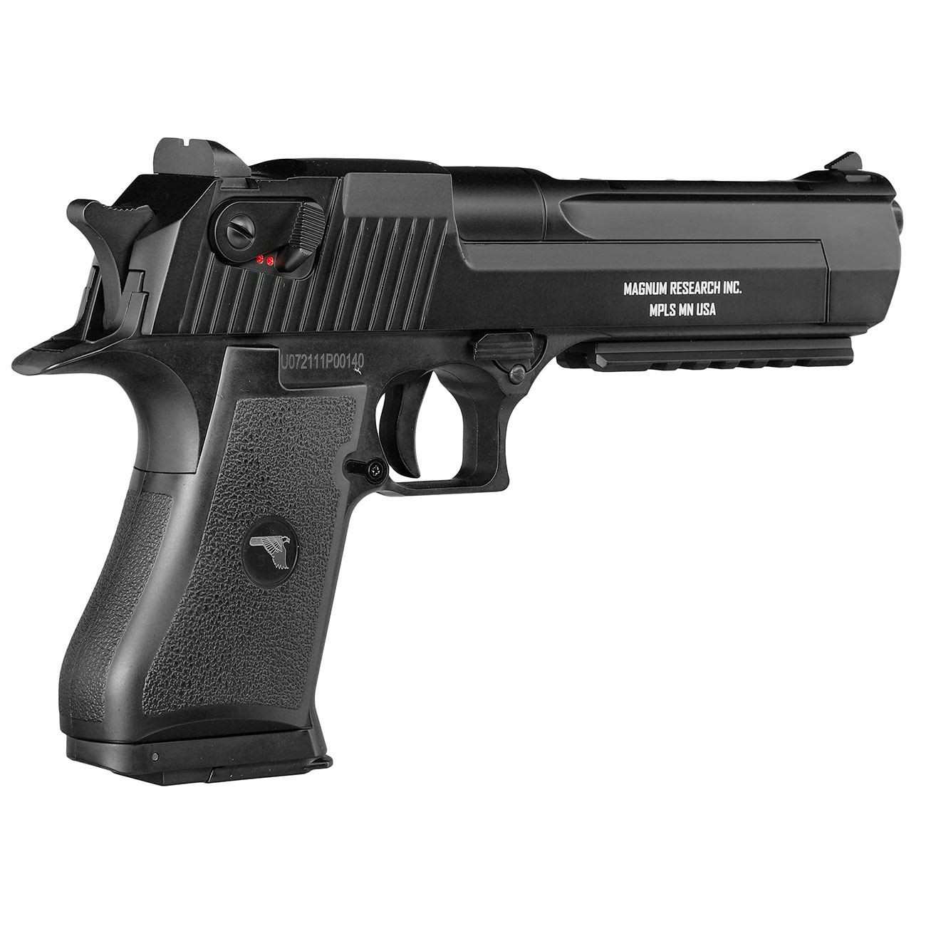 Cybergun Desert Eagle .50AE mit Metallschlitten Komplettset AEP 6mm BB schwarz - MosFet / LiPo Version Bild 3