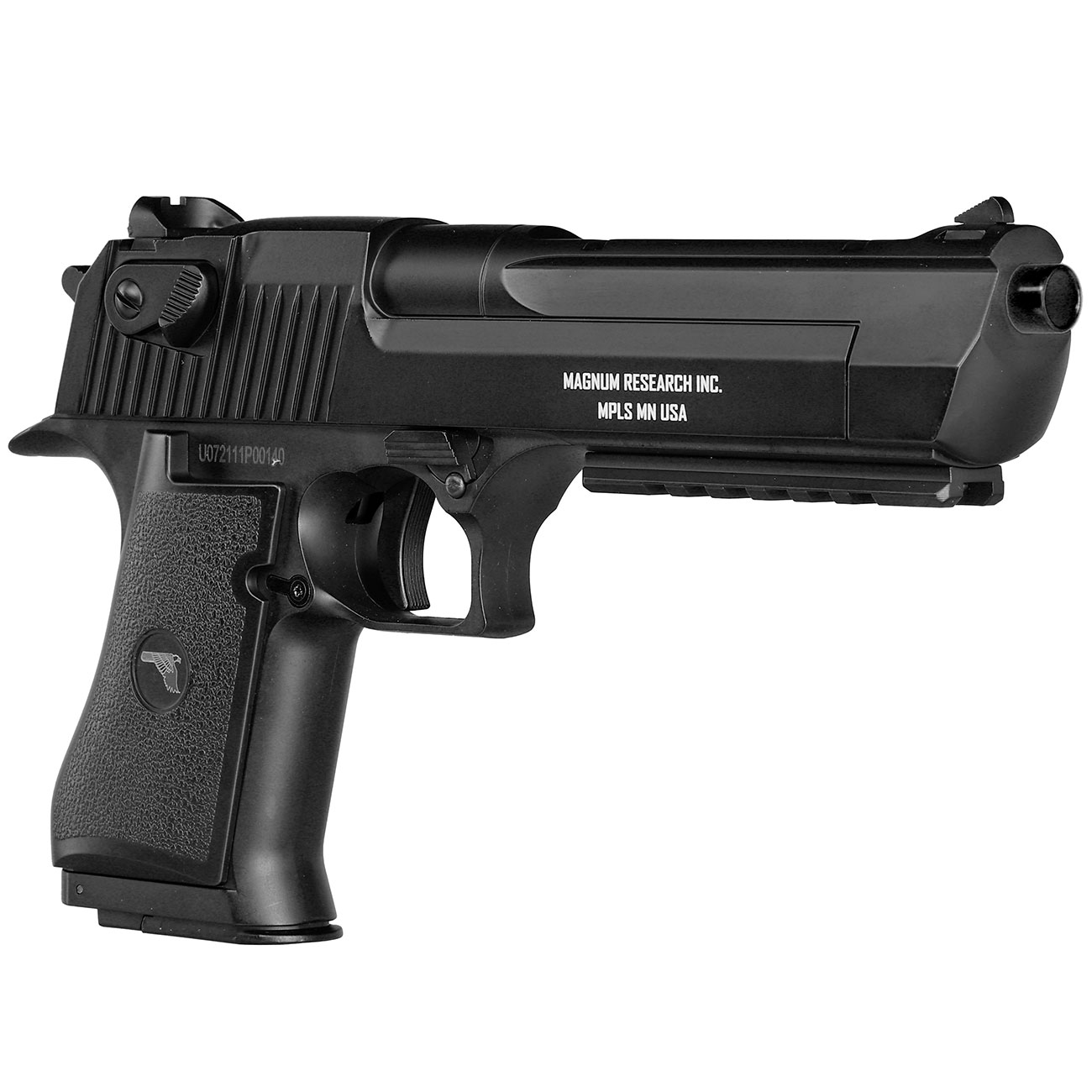 Cybergun Desert Eagle .50AE mit Metallschlitten Komplettset AEP 6mm BB schwarz - MosFet / LiPo Version Bild 6