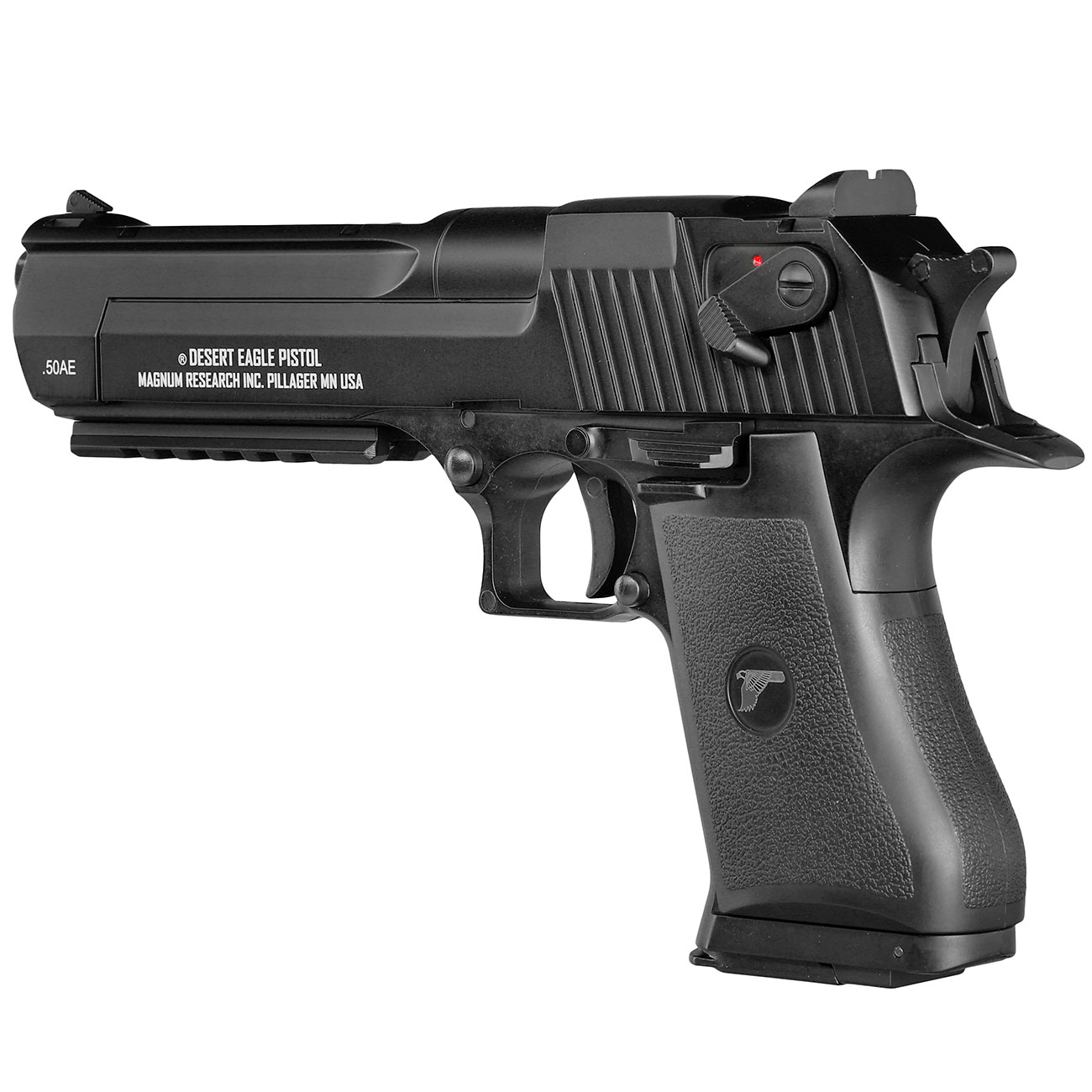 Cybergun Desert Eagle .50AE mit Metallschlitten Komplettset AEP 6mm BB schwarz - MosFet / LiPo Version Bild 7
