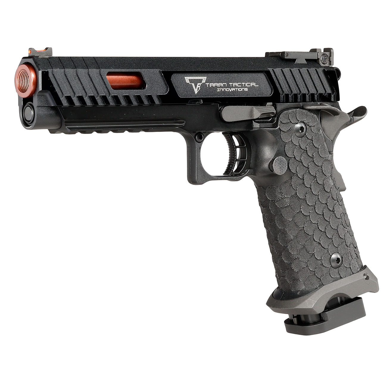 Army Armament TTI Innovations Combat Master Vollmetall GBB 6mm BB schwarz - CNC-Version