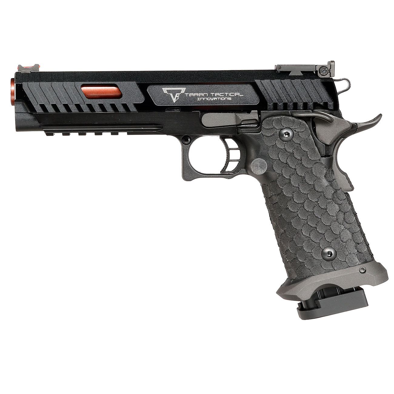 Army Armament TTI Innovations Combat Master Vollmetall GBB 6mm BB schwarz - CNC-Version Bild 1